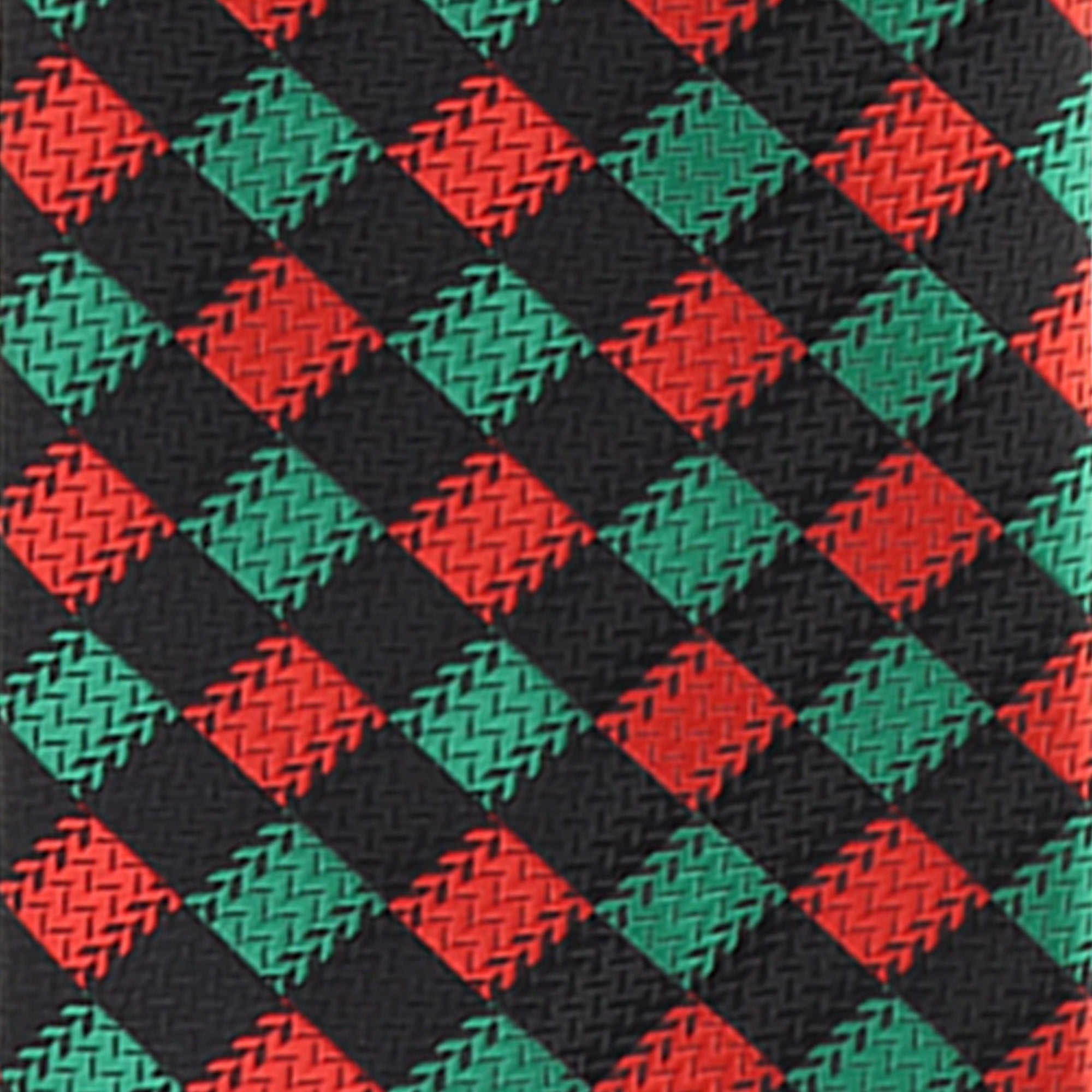 Vittorio Farina Geometric Designer Necktie & Pocket Square - NH-D-1312 - Classy Cufflinks