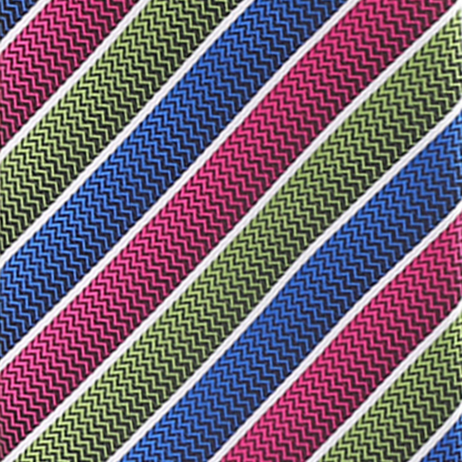 Vittorio Farina Geometric Designer Necktie & Pocket Square - NH-D-1329 - Classy Cufflinks