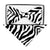 Vittorio Farina Kente Bow Tie & Pocket Square - BH-K_Zebra - Classy Cufflinks