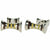 Vittorio Vico Gold & Silver Novelty Cufflinks (CL5000 Series) by Classy Cufflinks - cl-5927 - Classy Cufflinks