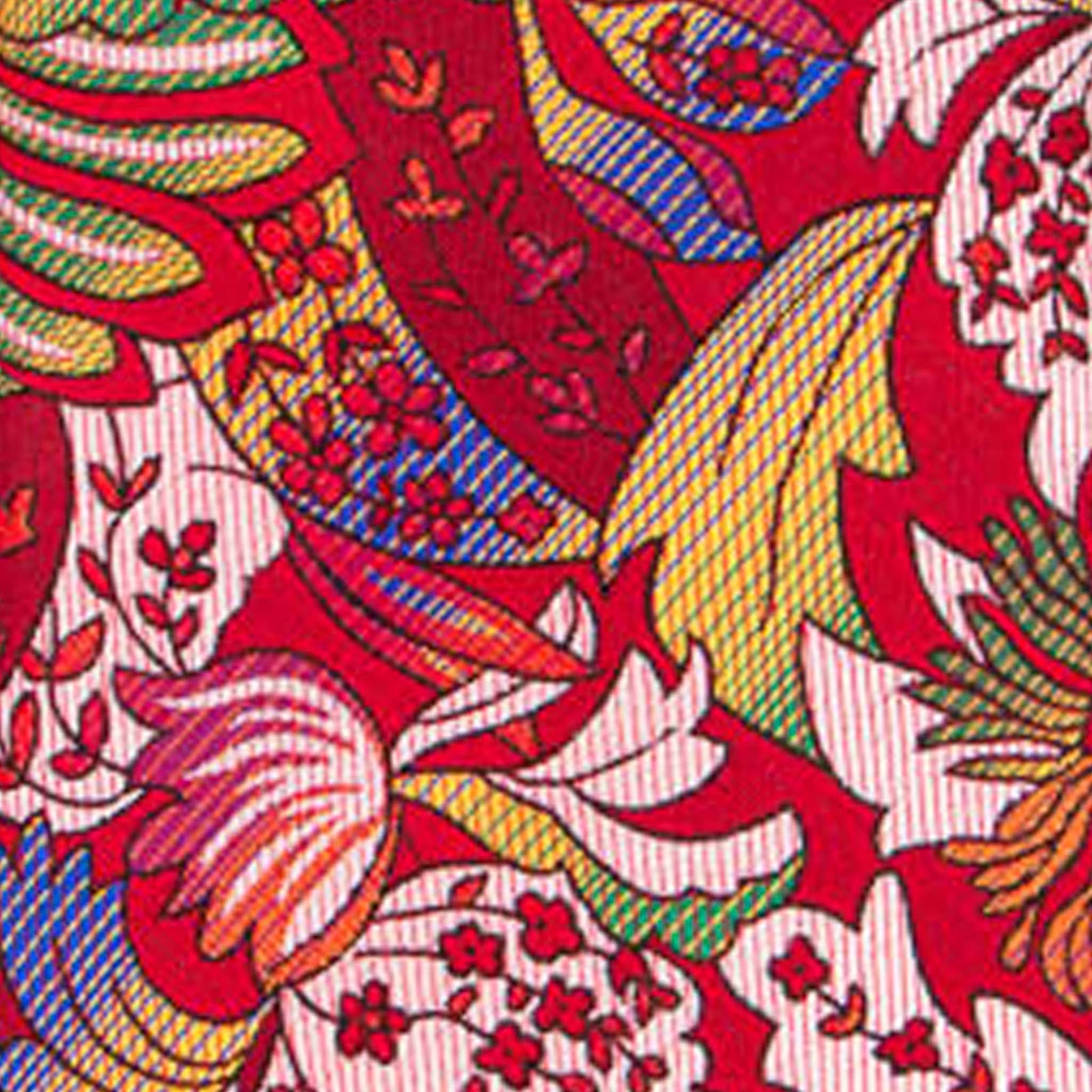 Vittorio Farina Floral Designer Necktie & Pocket Square - NH-D-1051 - Classy Cufflinks