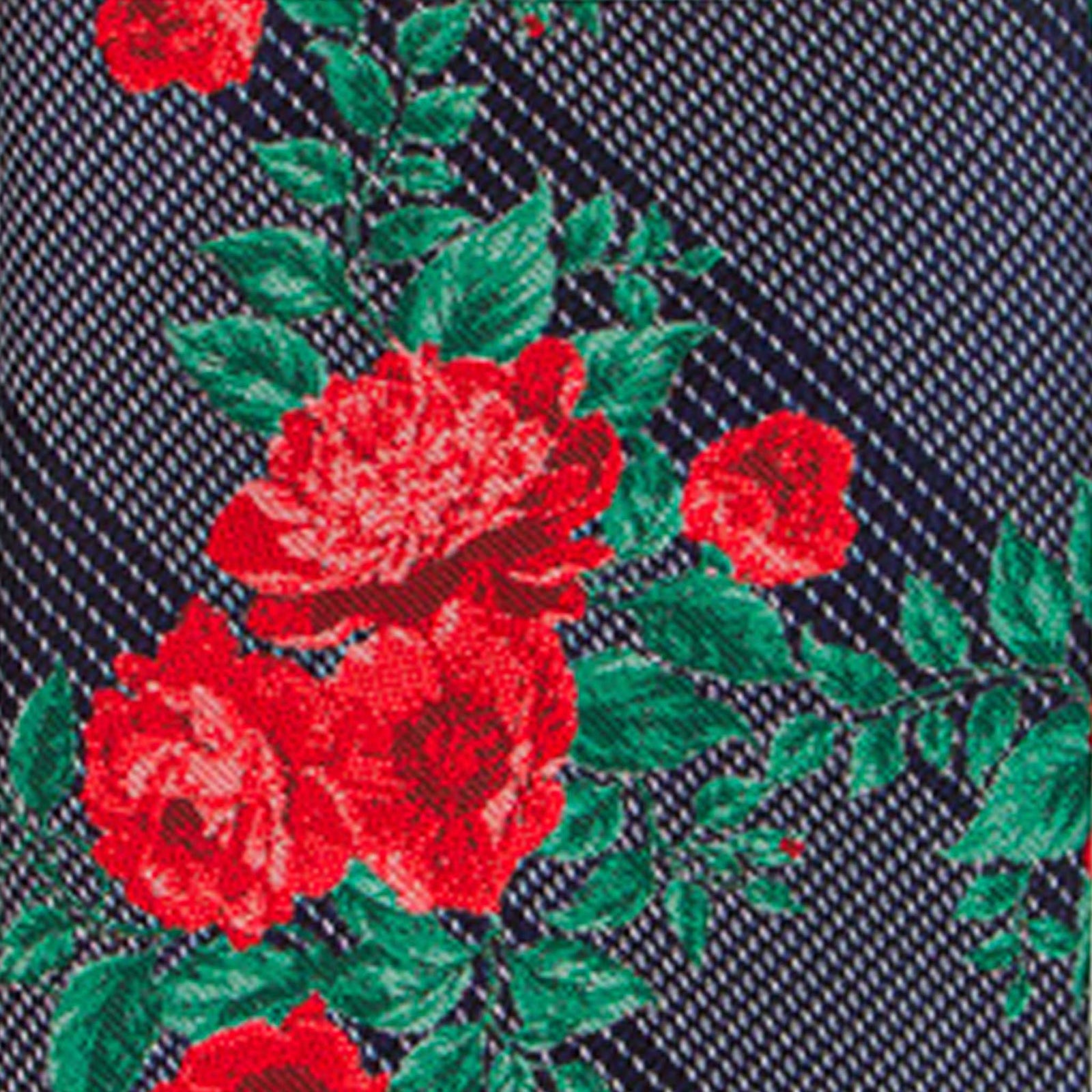 Vittorio Farina Floral Designer Necktie & Pocket Square - NH-D-1081 - Classy Cufflinks