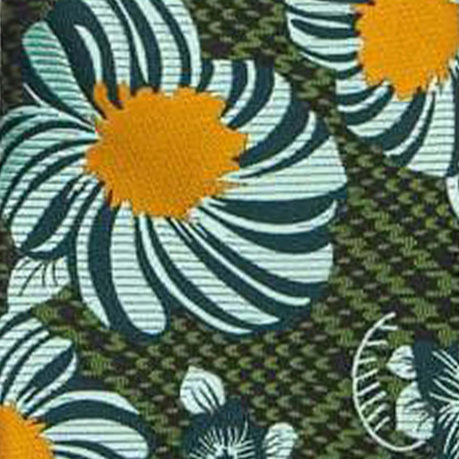 Vittorio Farina Floral Designer Necktie & Pocket Square - NH-D-1124 - Classy Cufflinks