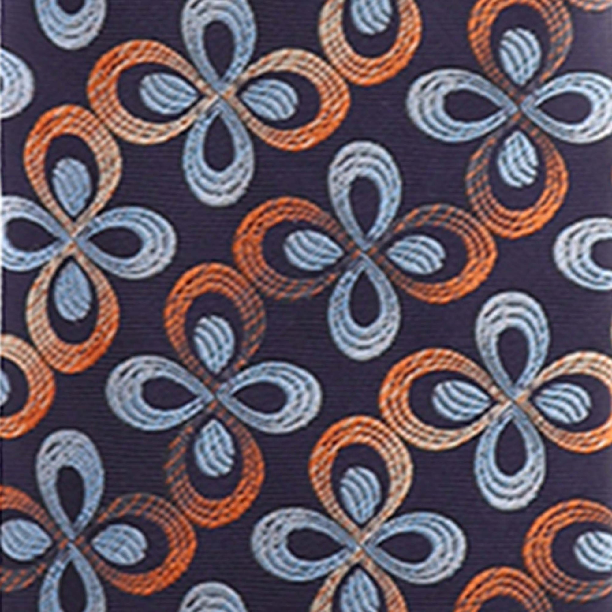Vittorio Farina Floral Designer Necktie & Pocket Square - NH-D-1176 - Classy Cufflinks