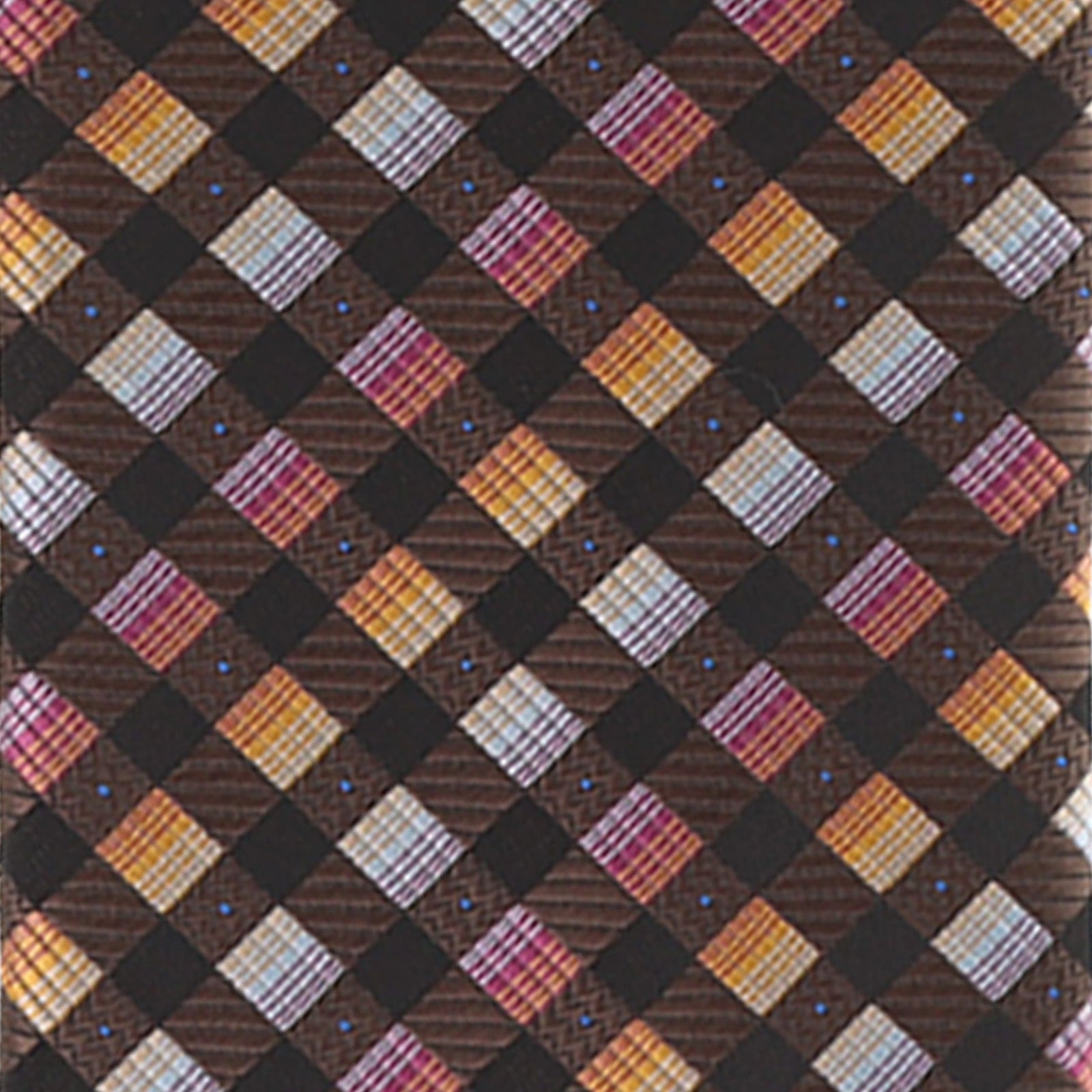 Vittorio Farina Geometric Designer Necktie & Pocket Square - NH-D-1222 - Classy Cufflinks