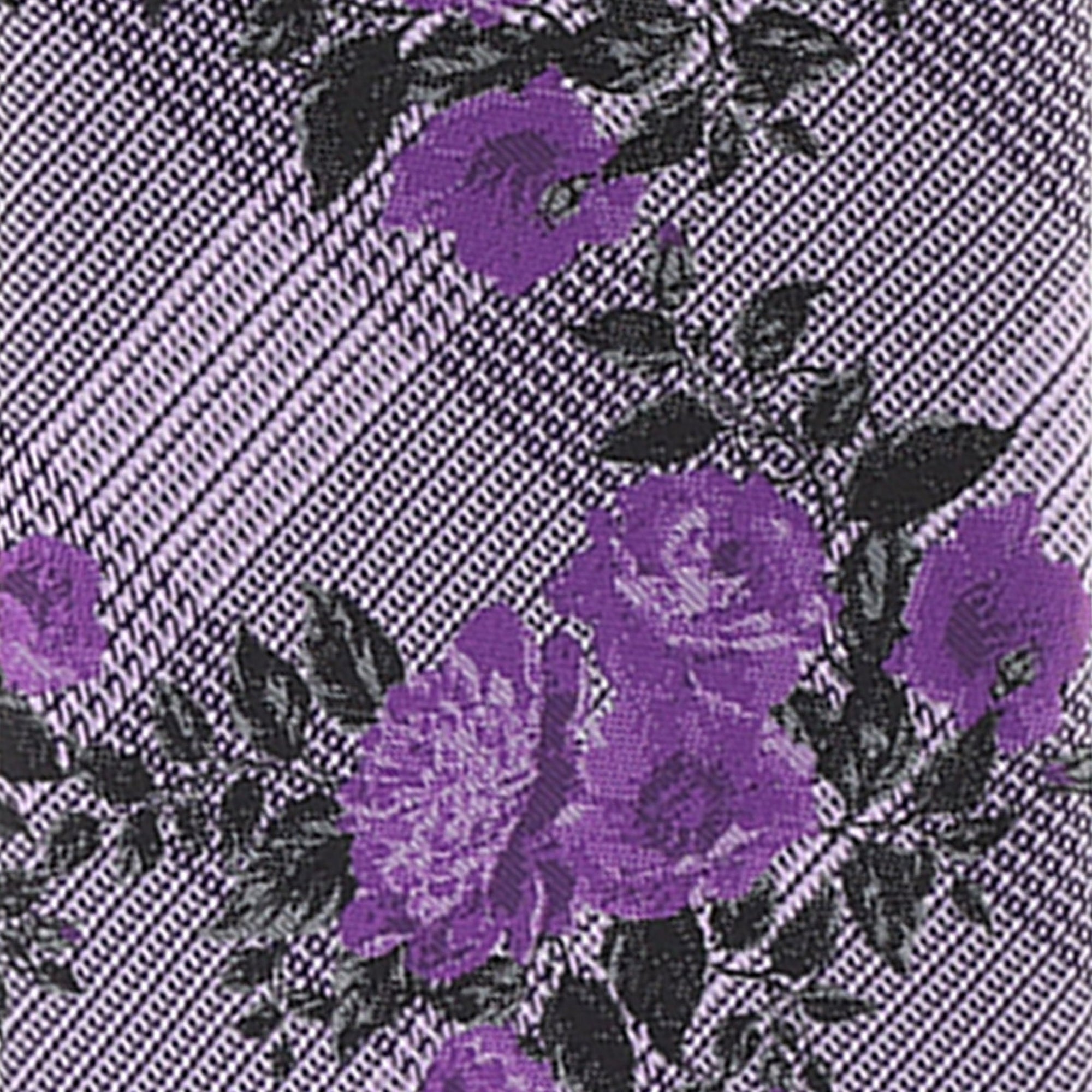 Vittorio Farina Floral Designer Necktie & Pocket Square - NH-D-1225 - Classy Cufflinks