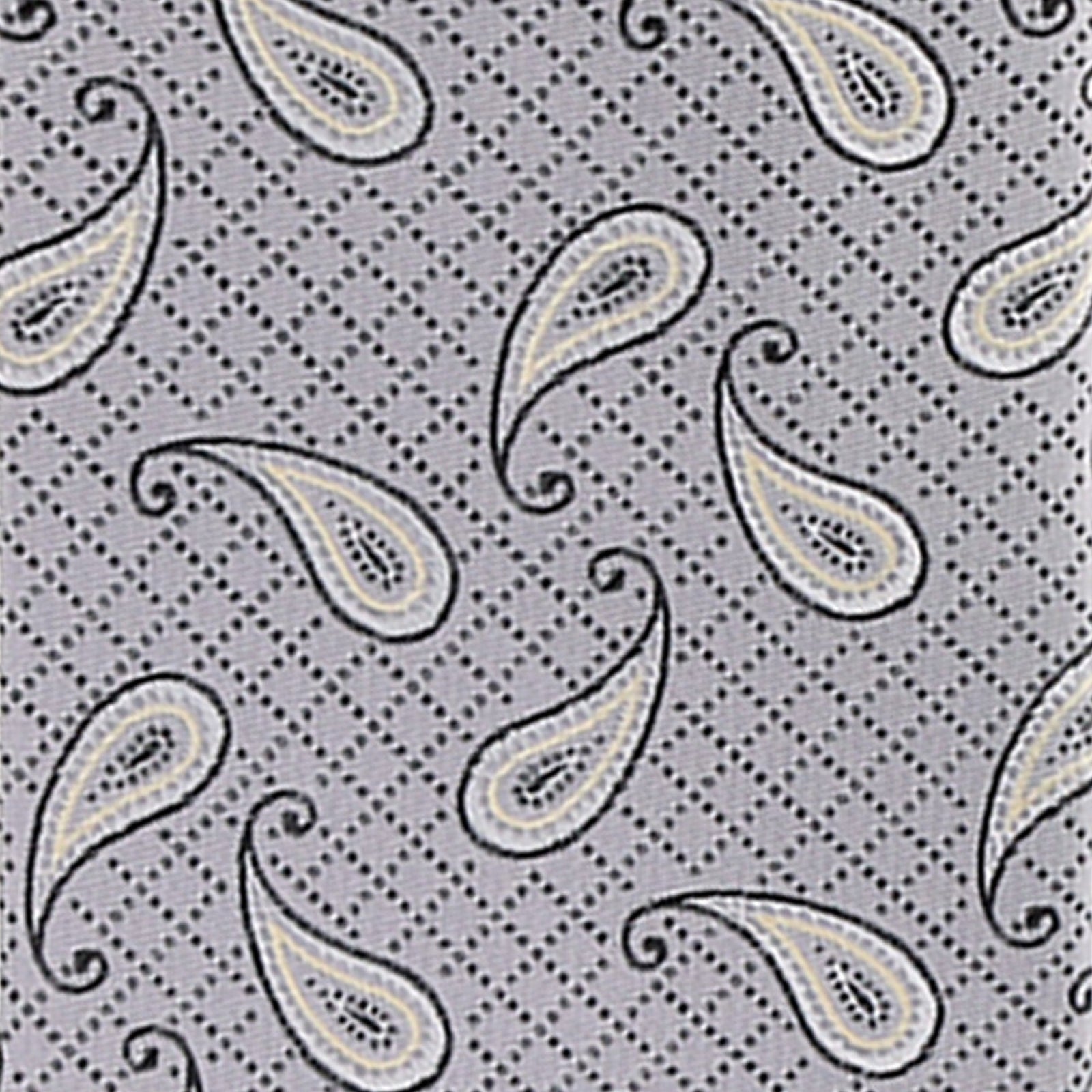 Vittorio Farina Paisley Designer Necktie & Pocket Square - NH-D-1232 - Classy Cufflinks