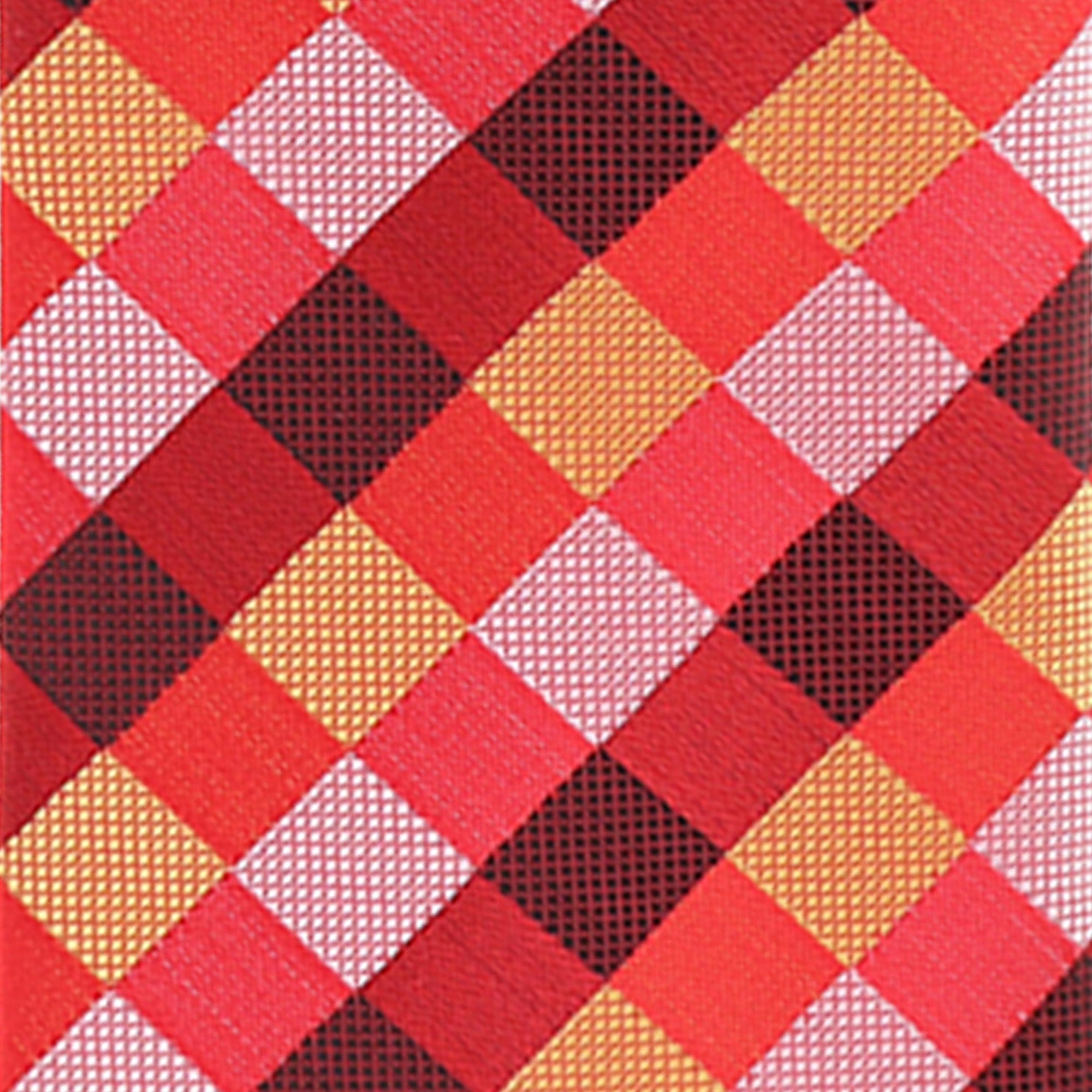 Vittorio Farina Geometric Designer Necktie & Pocket Square - NH-D-1256 - Classy Cufflinks