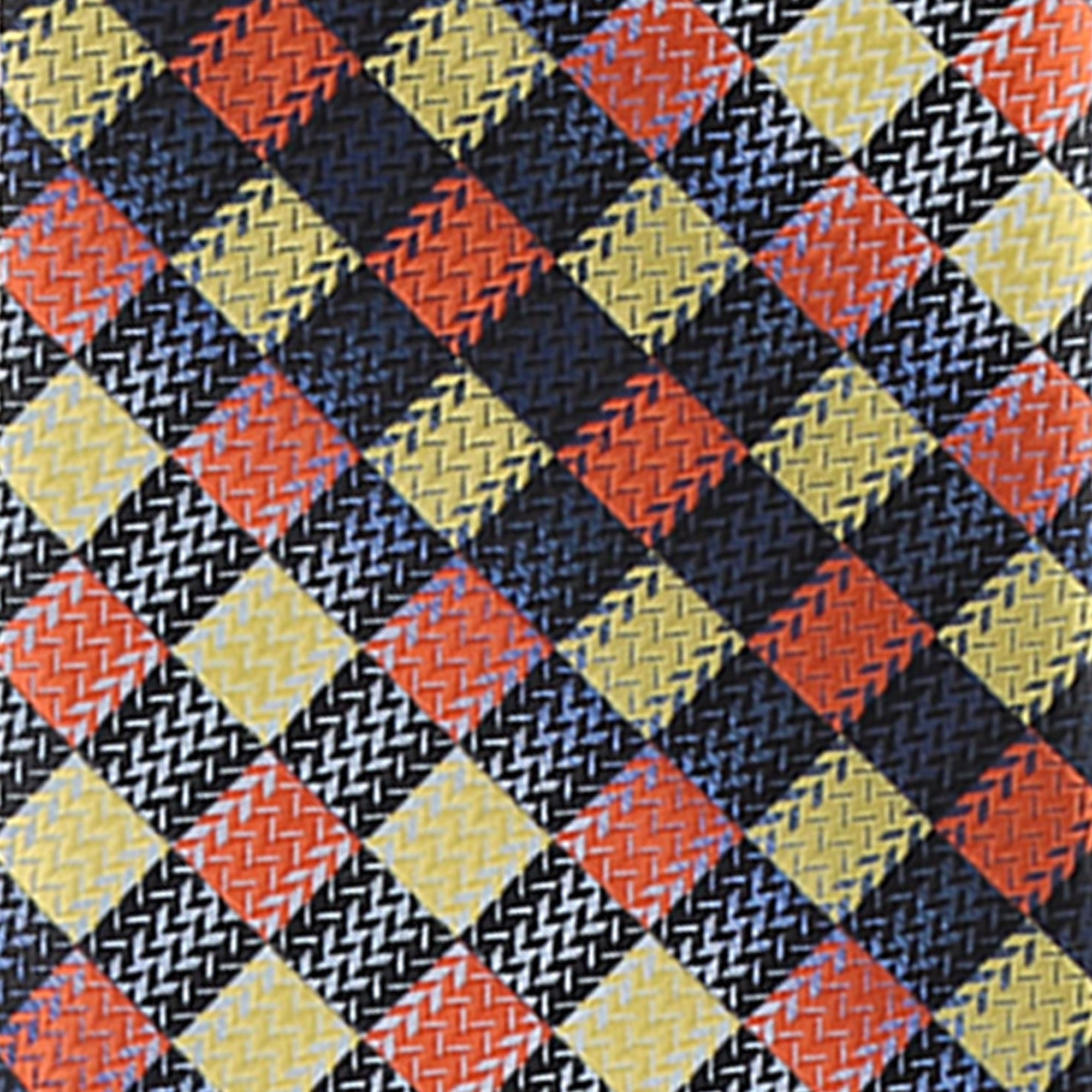 Vittorio Farina Geometric Designer Necktie & Pocket Square - NH-D-1258 - Classy Cufflinks