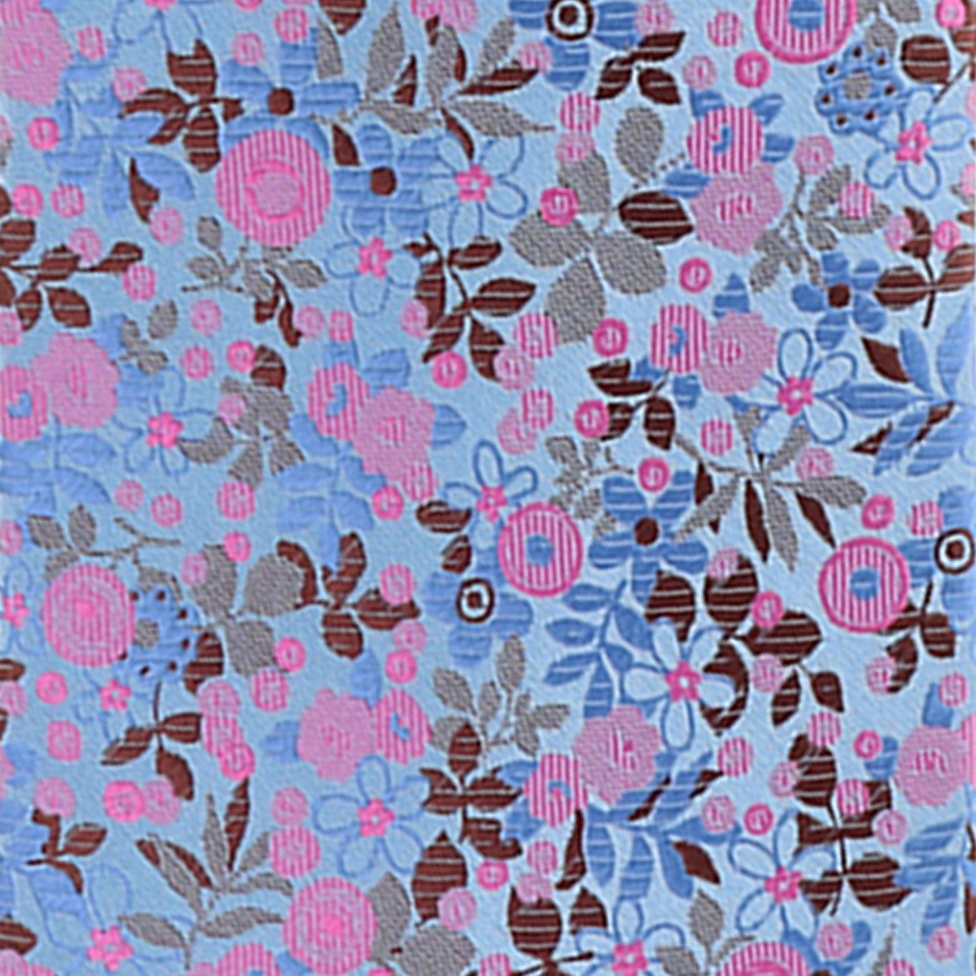 Vittorio Farina Floral Designer Necktie & Pocket Square - NH-D-1271 - Classy Cufflinks