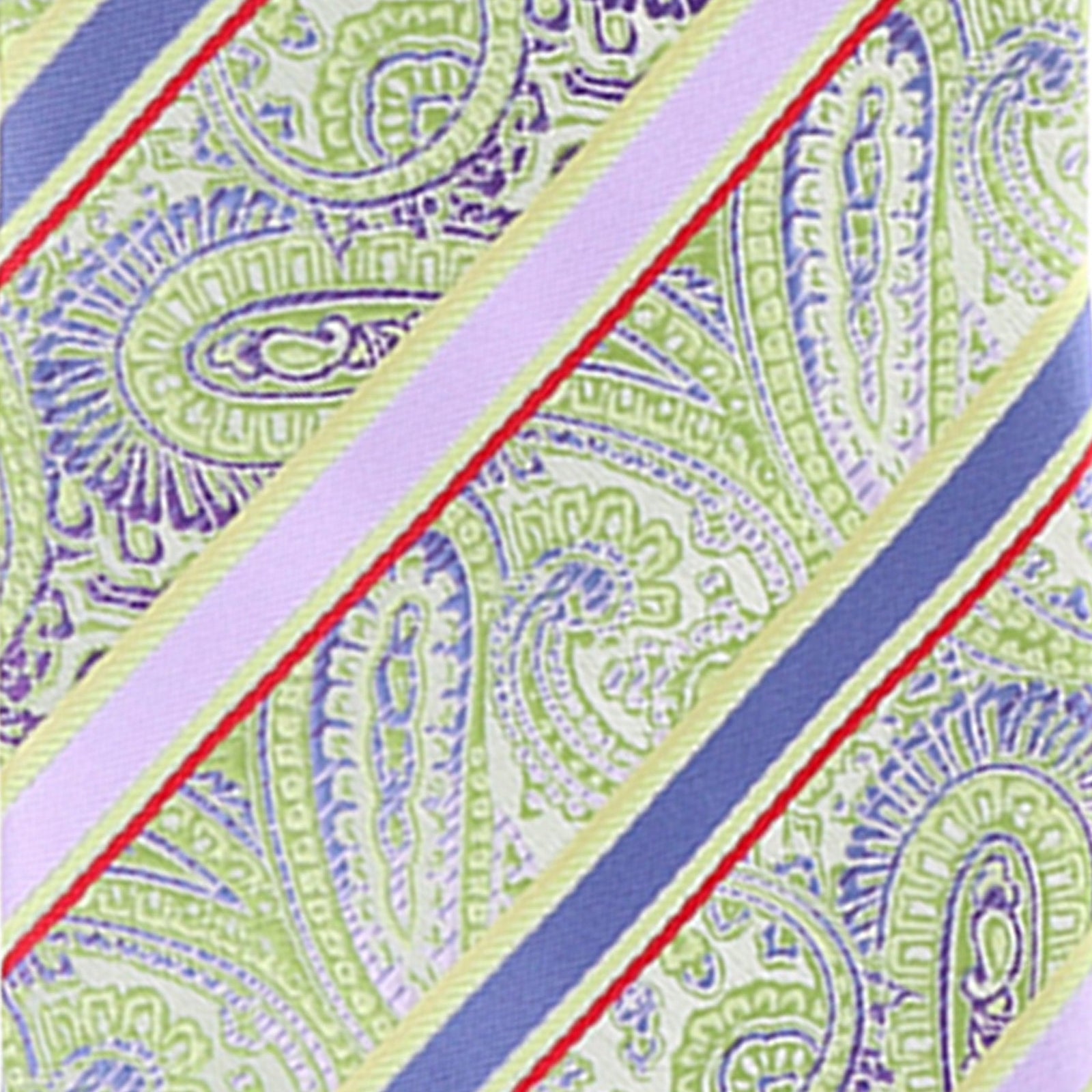 Vittorio Farina Paisley Designer Necktie & Pocket Square - NH-D-1276 - Classy Cufflinks