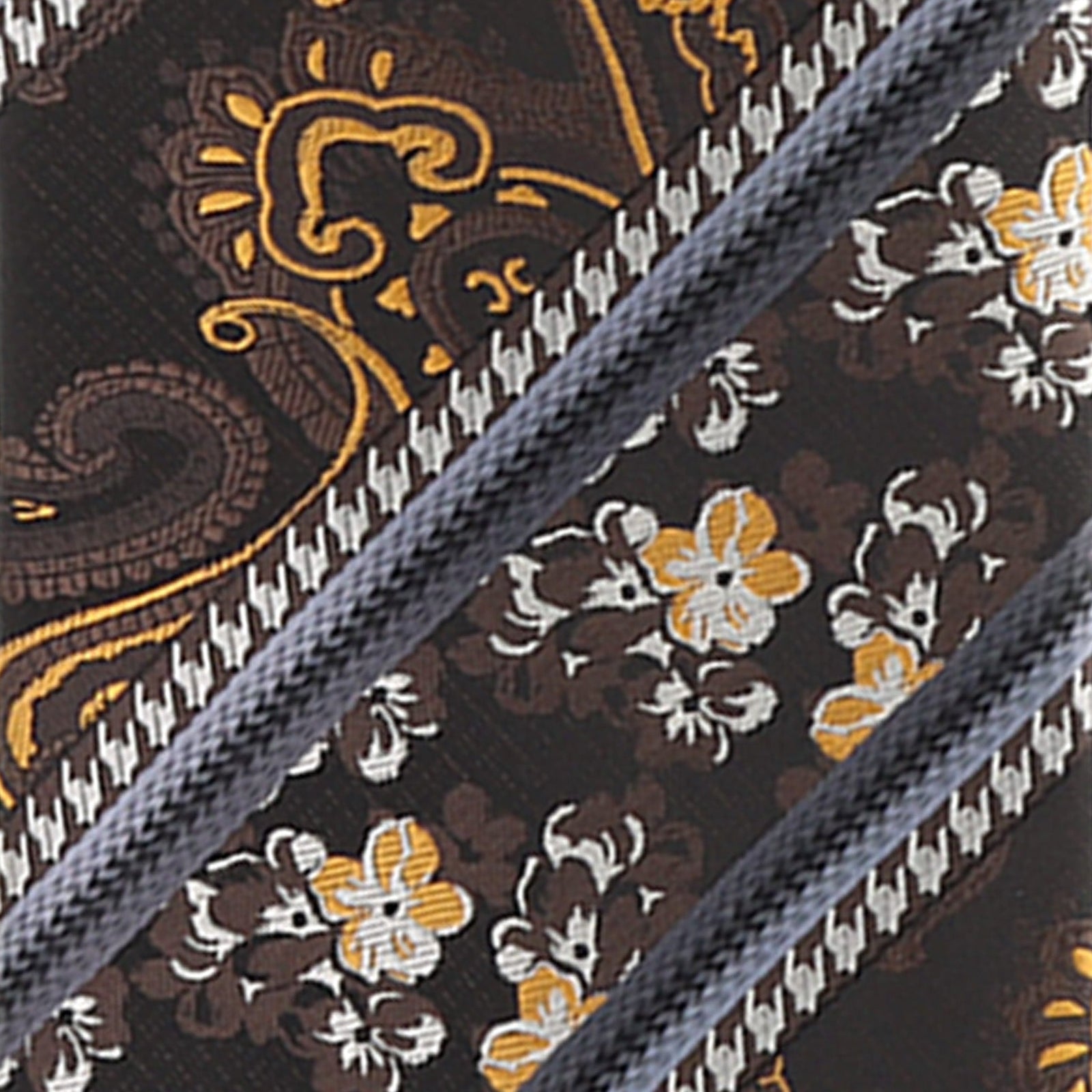 Vittorio Farina Paisley Designer Necktie & Pocket Square - NH-D-1288 - Classy Cufflinks