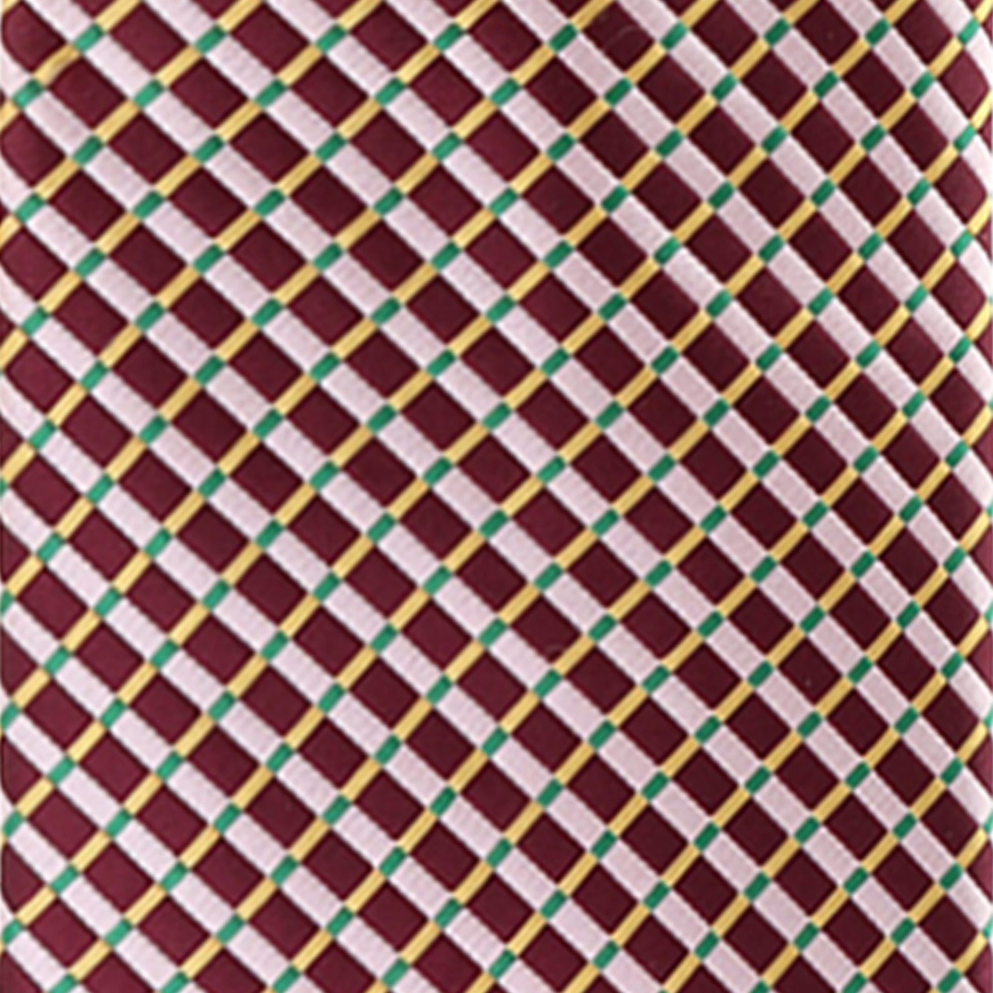 Vittorio Farina Geometric Designer Necktie & Pocket Square - NH-D-1304 - Classy Cufflinks