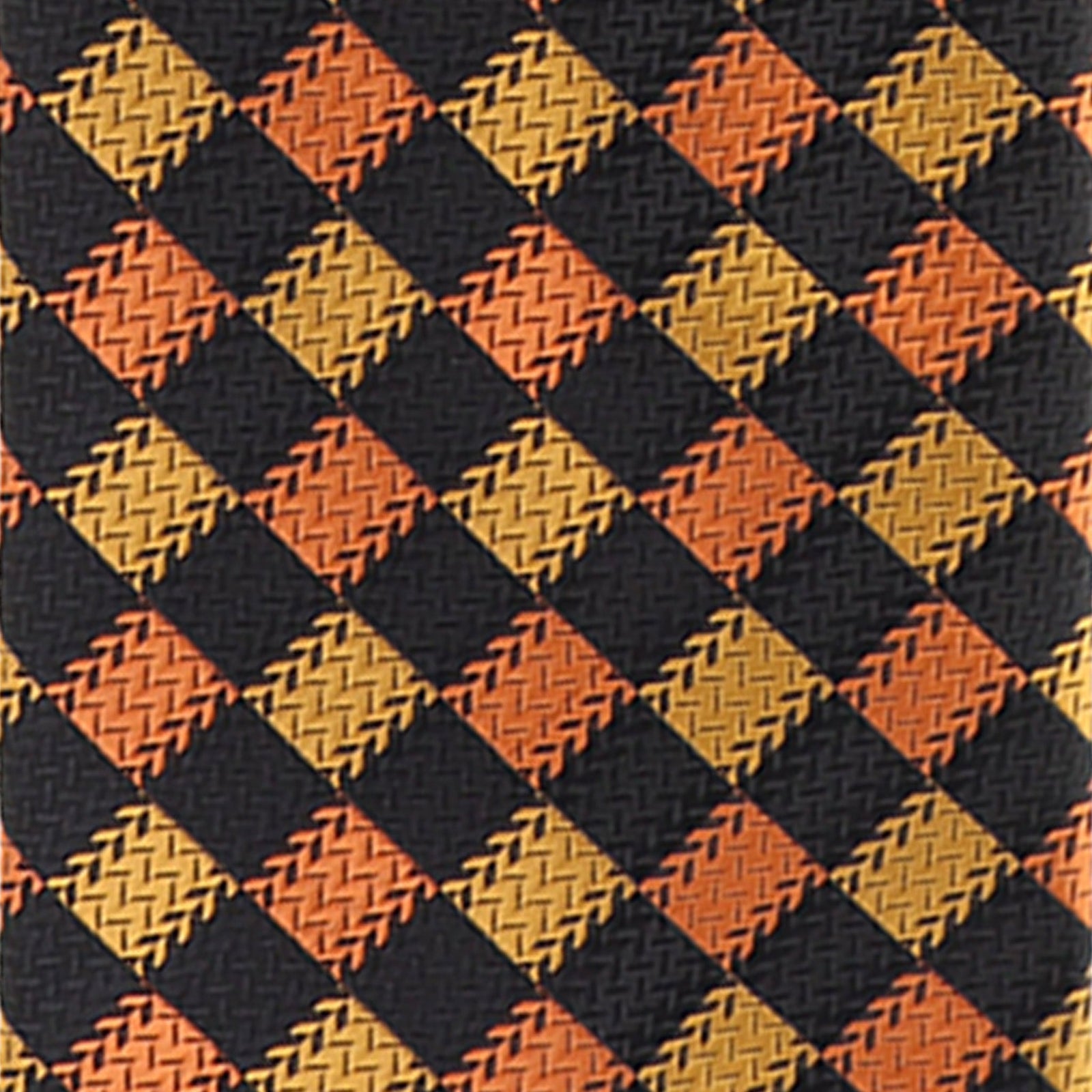 Vittorio Farina Geometric Designer Necktie & Pocket Square - NH-D-1311 - Classy Cufflinks