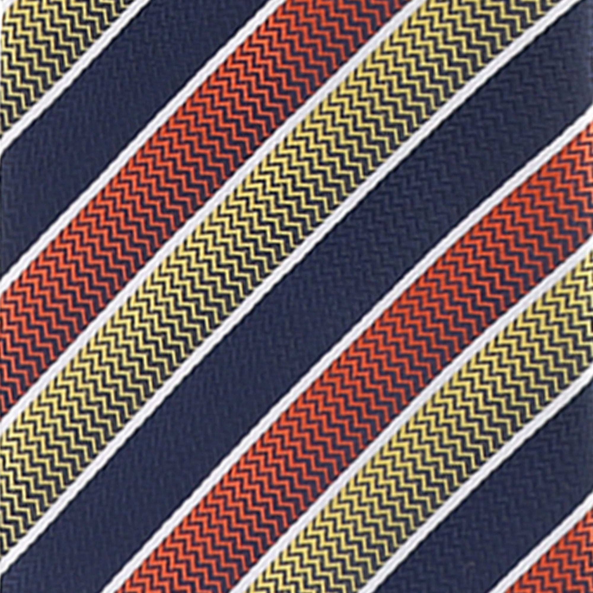 Vittorio Farina Geometric Designer Necktie & Pocket Square - NH-D-1331 - Classy Cufflinks