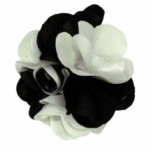 Vittorio Vico Mens Formal Two-Tone Flower Lapel Pin: Flower Pin Suit Accessories Pins for Suit or Tuxedo by Classy Cufflinks