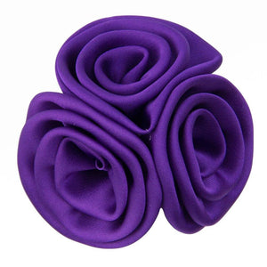 Vittorio Vico Men's Formal Trio Cluster Flower Lapel Pin by Classy Cufflinks - 150-purple - Classy Cufflinks