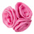 Vittorio Vico Men's Formal Trio Cluster Flower Lapel Pin by Classy Cufflinks - 152-pink - Classy Cufflinks