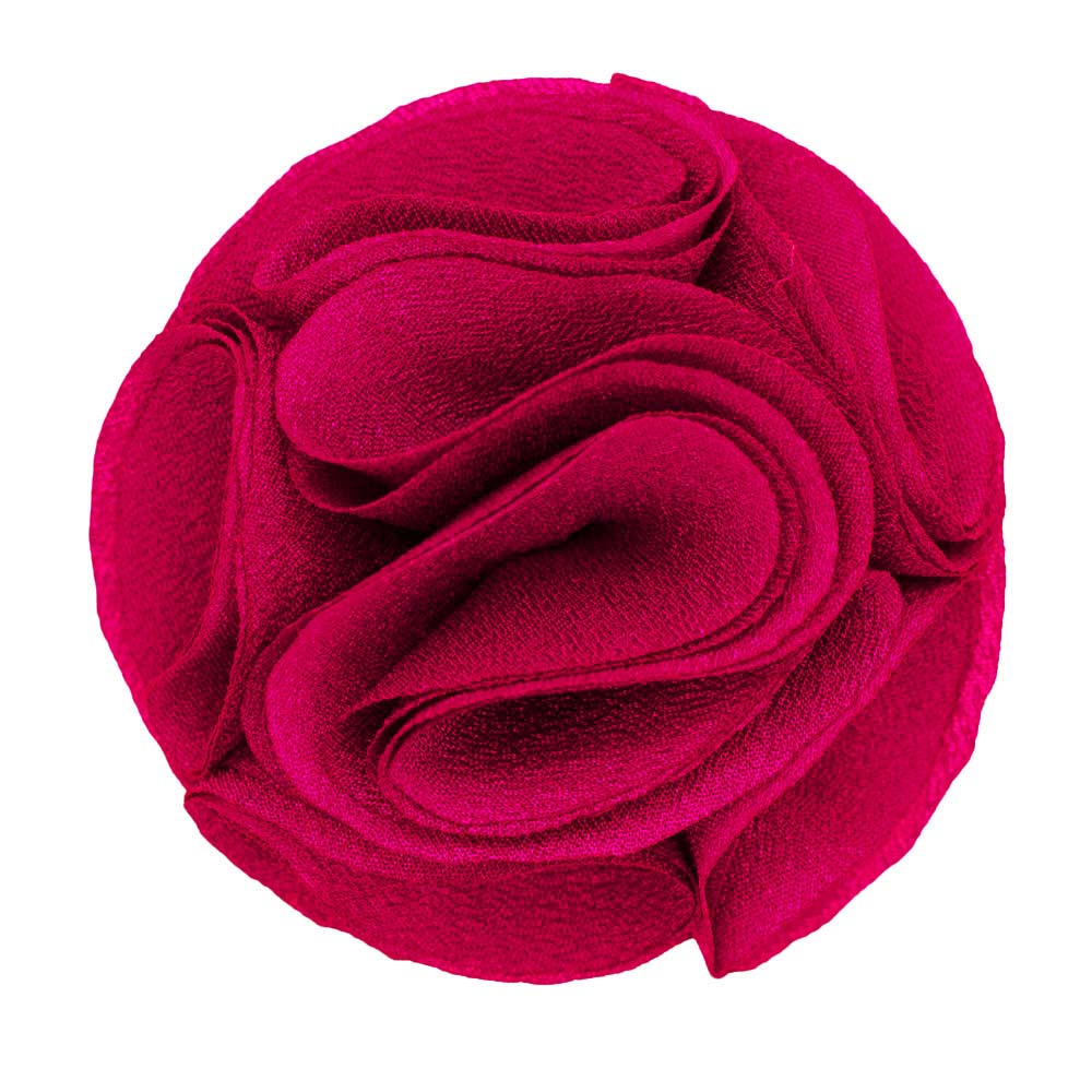 Vittorio Vico Men's Formal Rose Flower Lapel Pin
