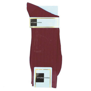 Vittorio Farina Men's Vibrant Colorful Anklet Socks (Retail) by Classy Cufflinks - ank-burg-3 - Classy Cufflinks