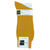 Vittorio Farina Men's Vibrant Colorful Anklet Socks (Retail) by Classy Cufflinks - ank-mustard-3 - Classy Cufflinks