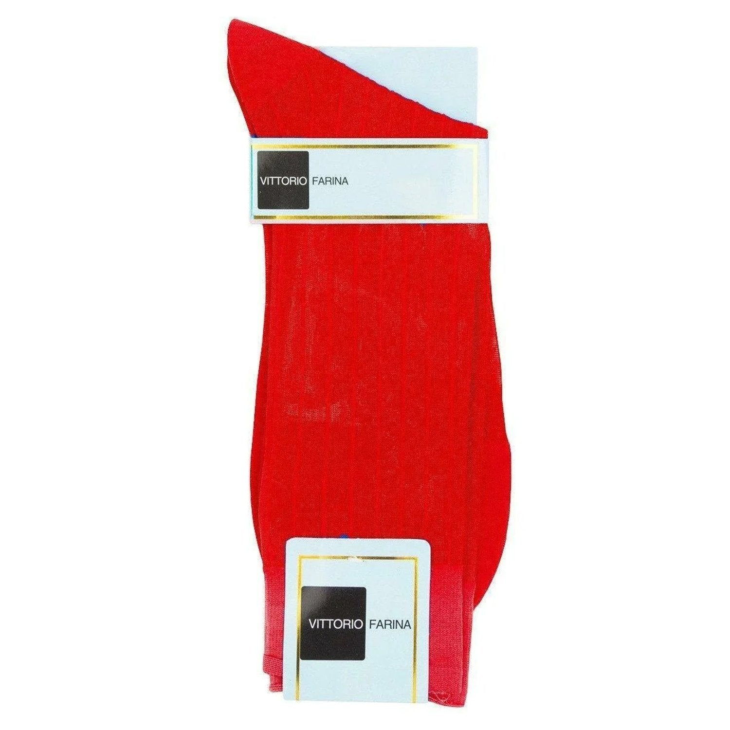 Vittorio Farina Men's Vibrant Colorful Anklet Socks (Retail) by Classy Cufflinks - ank-red-3 - Classy Cufflinks