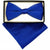 Vittorio Farina Classic Bow Tie & Pocket Square by Classy Cufflinks - basic-bow-tie-hanky-royal - Classy Cufflinks