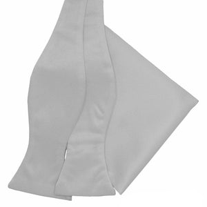 Vittorio Farina Solid Self Tie Bow Tie & Pocket Square by Classy Cufflinks
