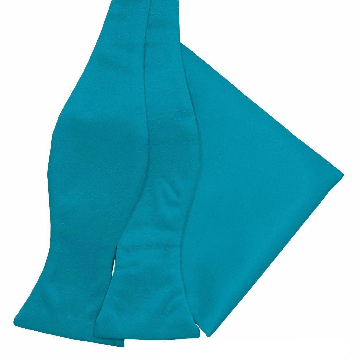 Vittorio Farina Solid Self Tie Bow Tie & Pocket Square