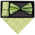 VITTORIO FARINA Rhinestone Bowtie & Pocket Square by Classy Cufflinks - bhr-014 - Classy Cufflinks