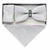 VITTORIO FARINA Rhinestone Bowtie & Pocket Square by Classy Cufflinks - bhr-023 - Classy Cufflinks