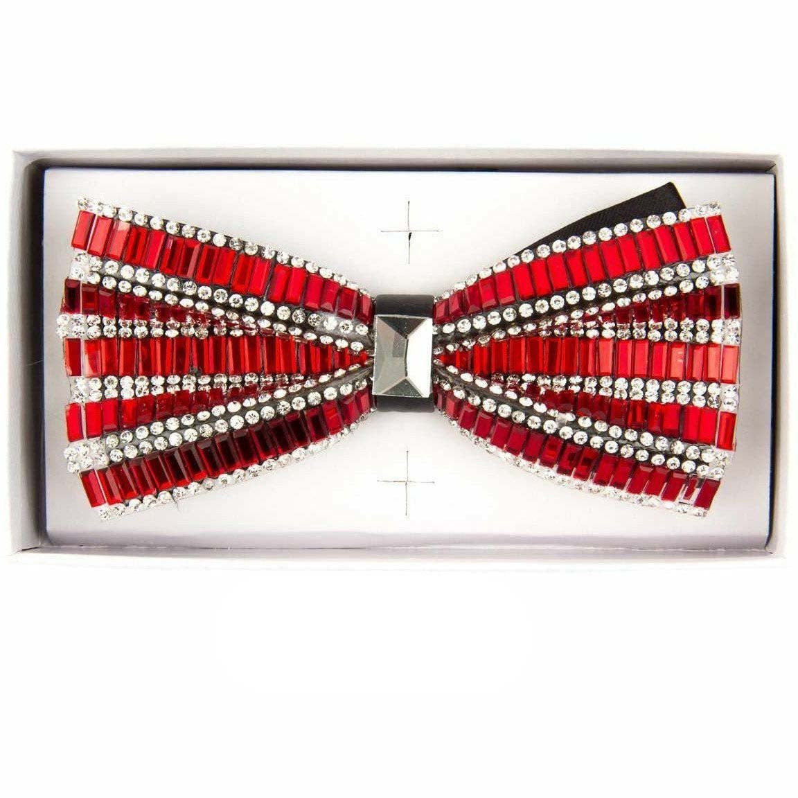 Vittorio Farina Jeweled Bow Tie by Classy Cufflinks - bj-01 - Classy Cufflinks