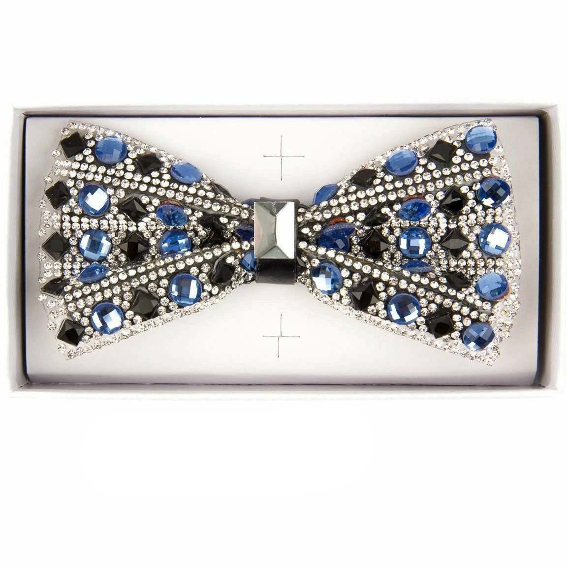 Vittorio Farina Jeweled Bow Tie by Classy Cufflinks - bj-05 - Classy Cufflinks