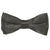 Vittorio Farina Boy's Solid Silky Bow Tie by Classy Cufflinks - boys-charcoal - Classy Cufflinks