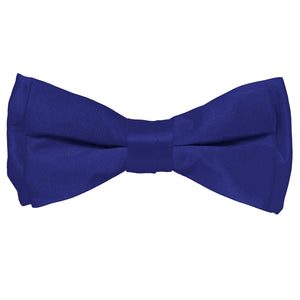 Vittorio Farina Boy's Solid Silky Bow Tie by Classy Cufflinks - boys-royal - Classy Cufflinks