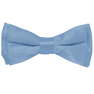 Vittorio Farina Boy's Solid Silky Bow Tie by Classy Cufflinks - boys-sky - Classy Cufflinks