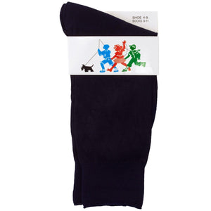 Vittorio Farina Colorful Vibrant Boy's Socks by Classy Cufflinks - boys-socks-7to8-navy_3 - Classy Cufflinks