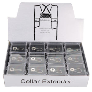 Vittorio Farina "WONDER" Button-Collar Extenders (Wholesale) by Classy Cufflinks - Button-CollarPk24 - Classy Cufflinks