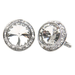 Vittorio Vico Gold & Silver Colorful Bling Cufflinks (15xx Series) by Classy Cufflinks