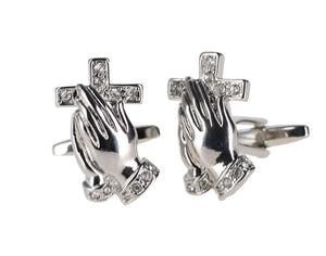 Vittorio Vico Gold & Silver Religious Cufflinks (CL3000 Series) by Classy Cufflinks