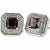 Vittorio Vico Square Colored Crystal Diamond Set Cufflinks (CL 71XX) by Classy Cufflinks - CL-7111 - Classy Cufflinks
