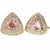 Vittorio Vico Triangular Crystal Diamond Set Cufflinks (CL 72XX) by Classy Cufflinks - CL-7212 - Classy Cufflinks