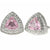 Vittorio Vico Triangular Crystal Diamond Set Cufflinks (CL 72XX) by Classy Cufflinks - CL-7213 - Classy Cufflinks