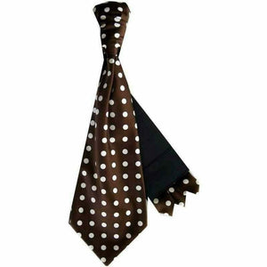Vittorio Farina Polka Dot Cravat & Pocket Square by Classy Cufflinks