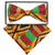 Vittorio Farina Kente Bow Tie & Pocket Square by Classy Cufflinks - kente-bow-tie-handkerchief-original-2 - Classy Cufflinks