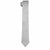 Vittorio Farina Solid Satin Skinny Necktie with Rhinestones