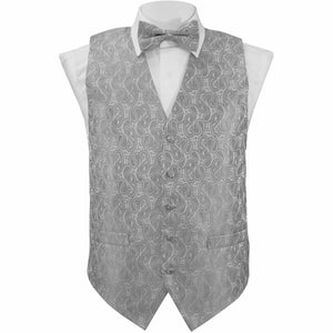 Vittorio Farina Paisley Vest Set (White back) by Classy Cufflinks