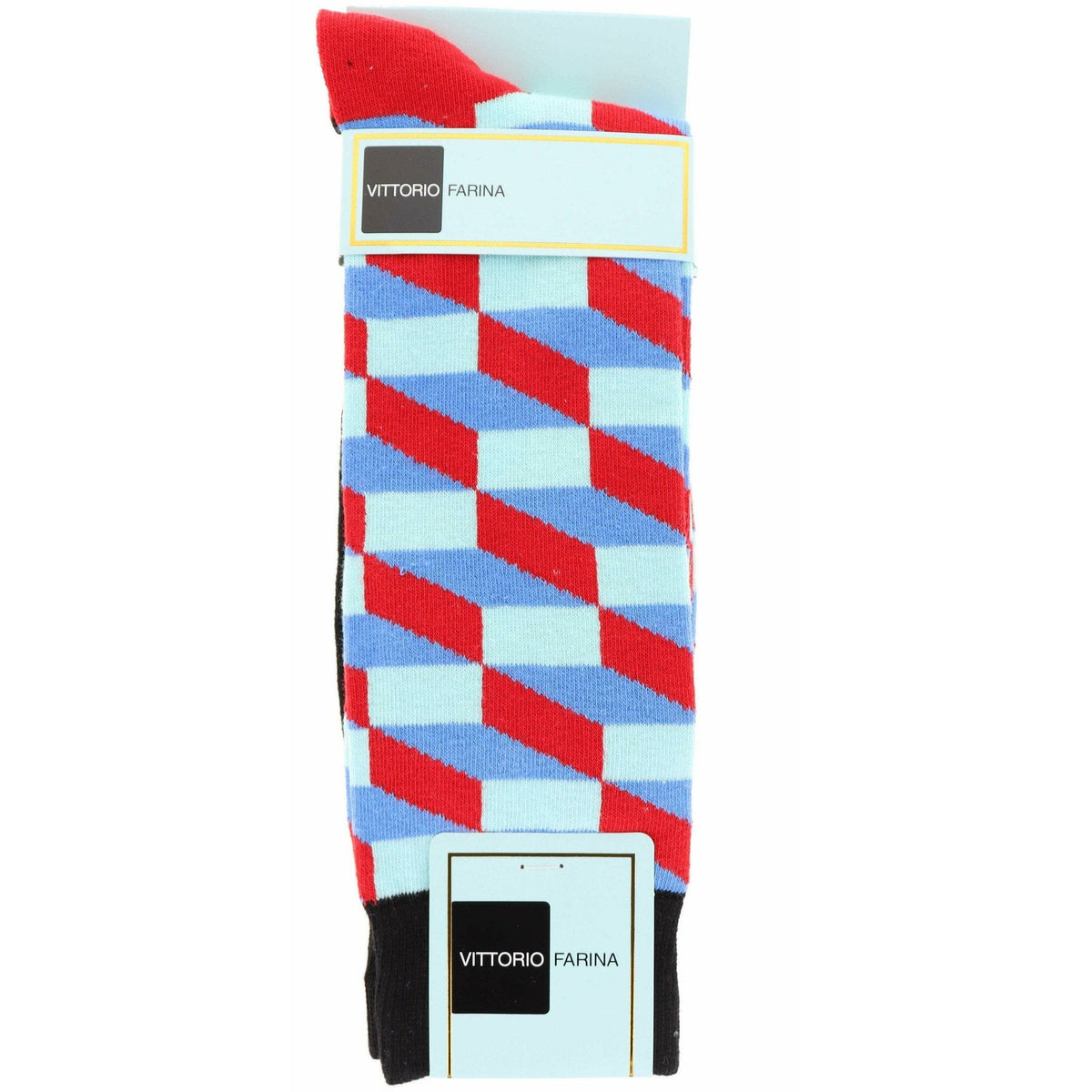 Vittorio Farina Men&#39;s Colorful Checker Socks by Classy Cufflinks
