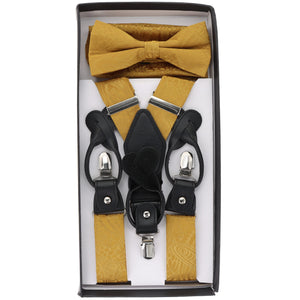 Vittorio Vico Gift Box (Paisley Suspender, Bow Tie & Pocket Square Set) by Classy Cufflinks - sb-99 - Classy Cufflinks