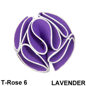 Vittorio Vico Men's Formal Trim Rose Flower Lapel Pin by Classy Cufflinks